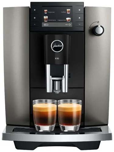 Jura Kaffeevollautomat E6 Dark Inox (Sd)