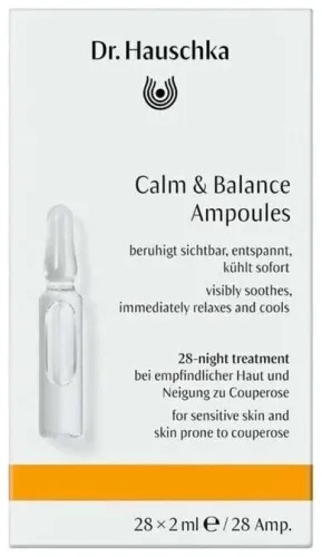 Dr. Hauschka, Dr. Hauschka - Calm & Balance Ampoules, 28x2 ml