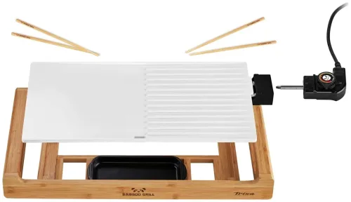 Trisa, Trisa Tischgrill "Bamboo Grill" 1800 W