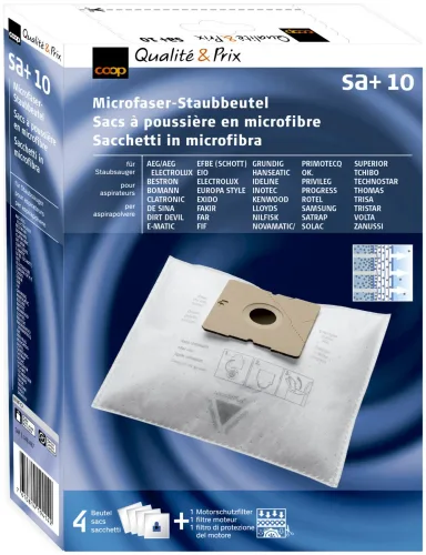 Coop Microfaser-Staubbeutel, SA+ 10