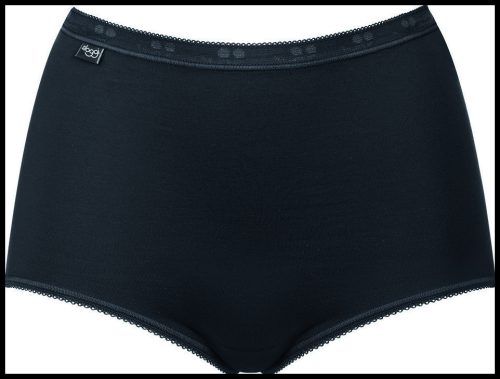 Sloggi, Sloggi - Maxi Slip, für Damen, Black, Größe 52