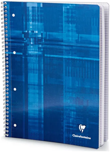Clairefontaine, CLAIREFONTAINE Spiralheft Studium A4+ 8252 5mm, ass. 80 Blatt
