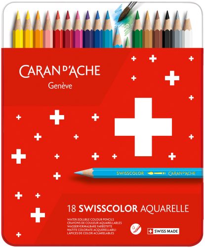 Caran d'ache, CdA Swisscolor Metal 18St