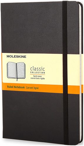 MOLESKINE, MOLESKINE Notizbuch Classic A5 701122 liniert schwarz