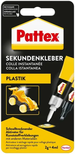 Pattex, PATTEX Plastix Sekundenkleber PSA1C 2g