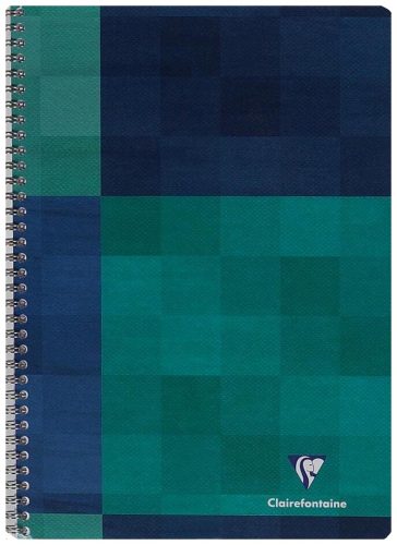 Clairefontaine, CLAIREFONTAINE Spiralheft ass. A4 68142 5mm 50 Blatt