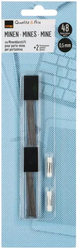 Coop Qualité&Prix Ersatzminen 0.5 mm 2x24 Stück