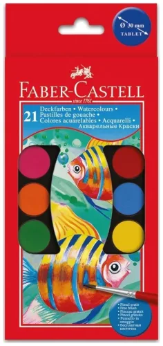 Faber Castell Faber-Castell Wasserfarbe (Mehrfarbig)