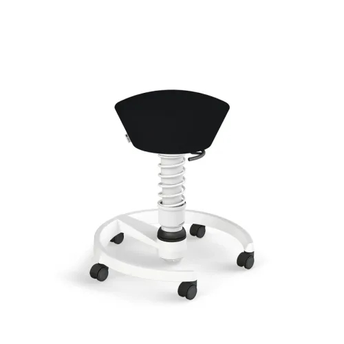 Aeris Swopper office stool Black/White, New, Dynamic sitting - ideal for healthy sitting