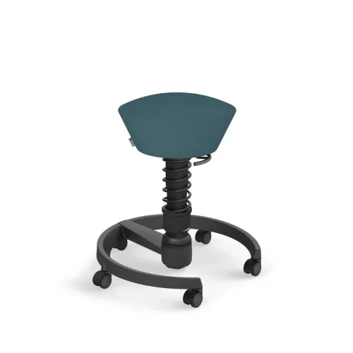 AERIS, Aeris Swopper office stool Blue/Black, New, Dynamic sitting - ideal for healthy sitting