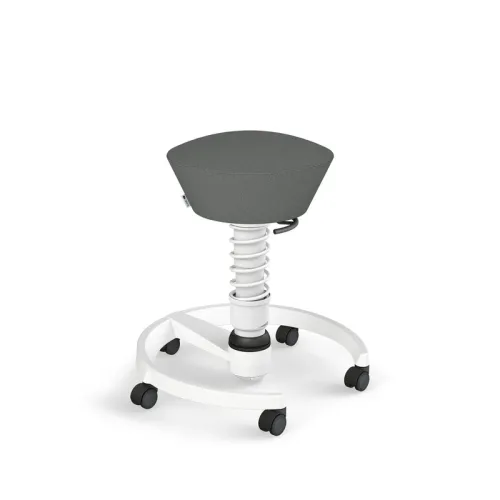 AERIS, Aeris Swopper office stool Gray/White, New, Dynamic sitting - ideal for healthy sitting