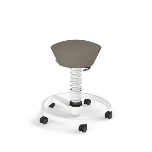 Aeris Swopper office stool Beige/White, New, Dynamic sitting - ideal for healthy sitting