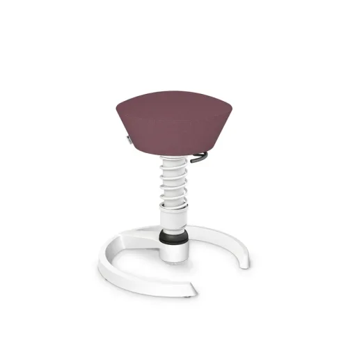 Aeris Swopper office stool Light violet/White, New, Dynamic sitting - ideal for healthy sitting