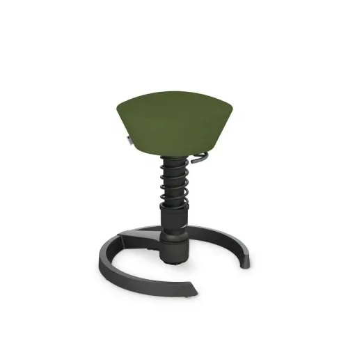 AERIS, Aeris Swopper office stool Green/Black, New, Dynamic sitting - ideal for healthy sitting