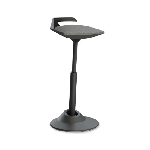 Aeris Muvman high stool Light grey/Black, New, Dynamic sitting - ideal for healthy sitting