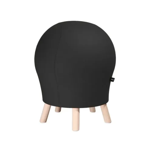 TOPSTAR, Hocker Sitness Alpine, mit integriertem Gymnastikball, Bezug 75 % Schurwolle, anthrazit