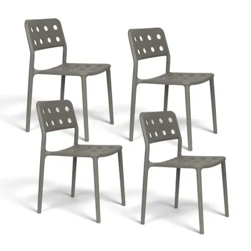 Zuiver, Stapelbarer Design Gartenstuhl „Serra“ Zuiver