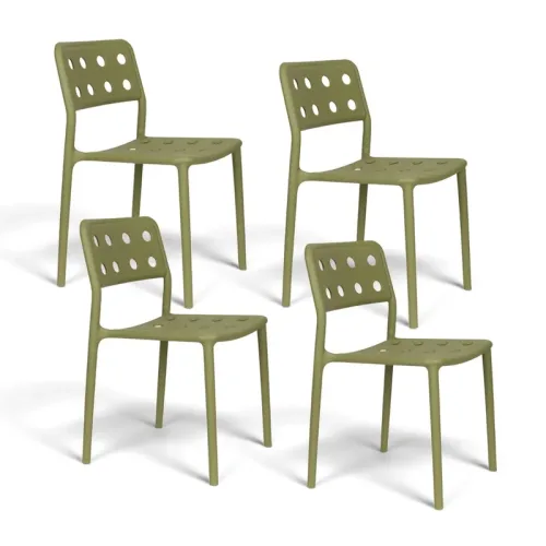 Zuiver, Stapelbarer Design Gartenstuhl „Serra“ Zuiver