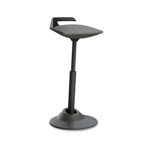 AERIS, Aeris Muvman high stool Light grey/Black, New, Dynamic sitting - ideal for healthy sitting