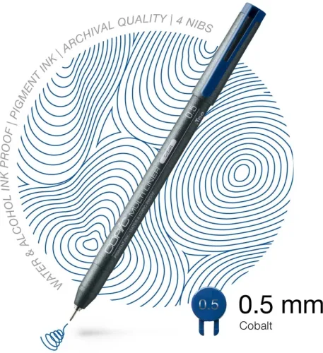 COPIC Multiliner 0.5mm 22075534 cobalt