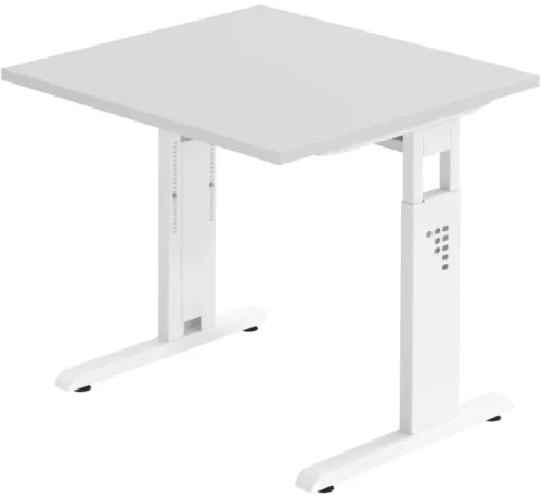 APOLLO B&uuml;rotisch ZERO 120x67cm VOS612/W/W weiss/weiss