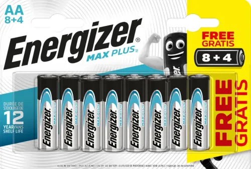 ENERGIZER Batterie E303322001 Max Plus, AA/LR06, 12 St&uuml;ck