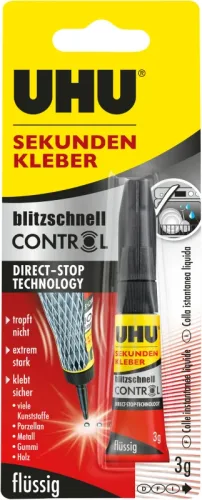 UHU Sekundenkleber Control 33130 fl&uuml;ssig 3g