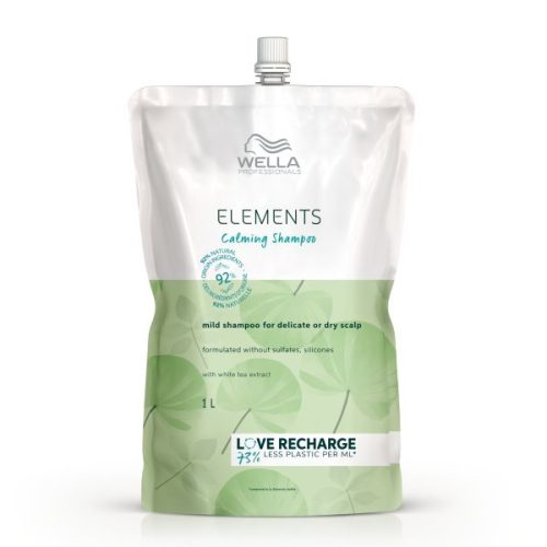 undefined, Wella Elements Calming Shampoo 1000 ml - Nachfüllpack