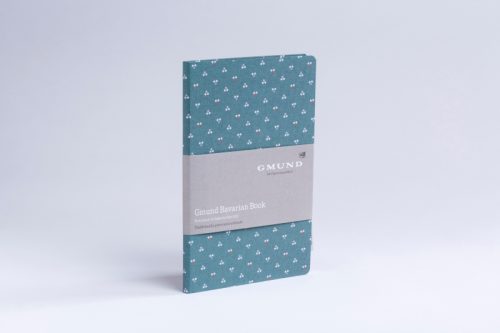 GMUND Bavarian Book 13.5x20cm 39463 seegr&uuml;n, dotted 112 Seiten