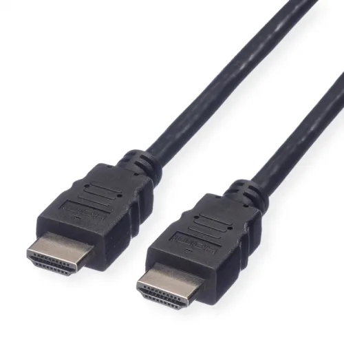 VALUE HDMI High Speed Kabel 11.99.5527 Black, ST/ST, 1080p, 3D 2m