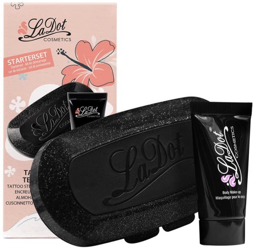 LaDot Cosmetics - Tattoo-Stempelkissen und Body-Tinte, 59X44X127MM, Black