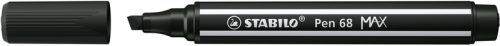 STABILO Fasermaler Pen 68 MAX 2+5mm 768/46 schwarz