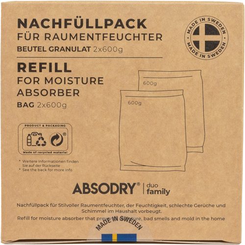 ABSODRY Nachf&uuml;llpack Duo Family 456.85960700 2 x 600g