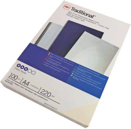 GBC Karton Traditional A4 IB421082 weiss, 350g 100 St&uuml;ck