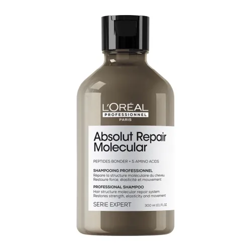 L'Oréal Professionnel - Serie Expert Absolut Repair Molecular Shampoo, AbsRepairMolecular Shampoo, 300 ml