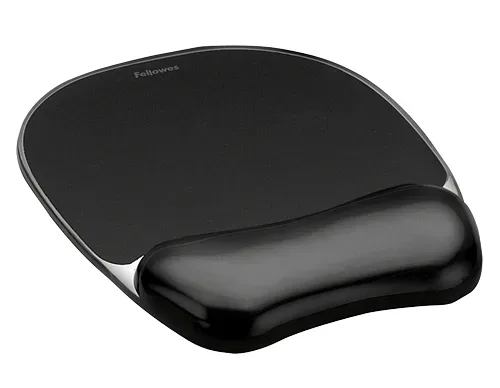 Fellowes, FELLOWES Mausmatte m. Handgelenkauflage 9112101 schwarz