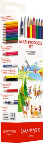 Caran d'Ache - Malset, 183X54X37MM, Multicolor