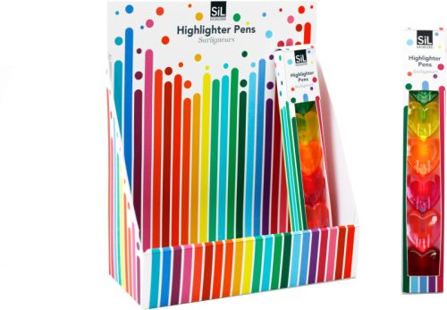 ROOST Leuchtmarker Heart ST7259 6 St&uuml;ck, assortiert