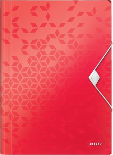 LEITZ Eckspannermappe WOW A4 4599-00-26 rot