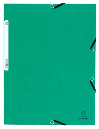 EXACOMPTA Gummibandmappe A4+ 55303E gr&uuml;n manila