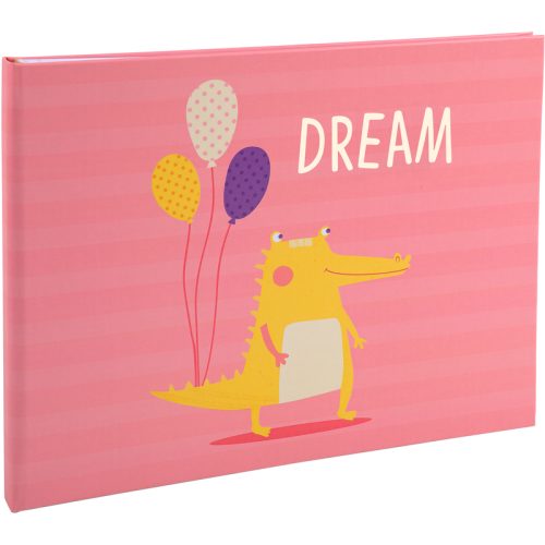 EXACOMPTA Fotoalbum Baby 28,5x22cm 11233E rosa 30 Seiten