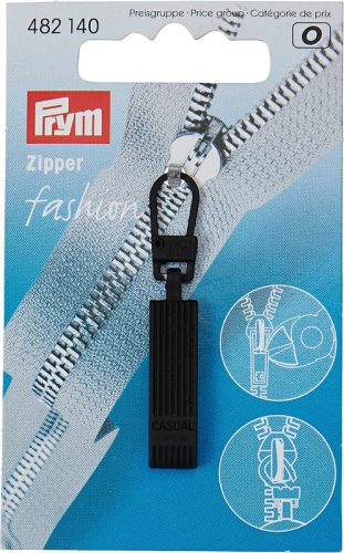 Prym Fashion-Zipper Casual, schwarz Karte 1 Stk.