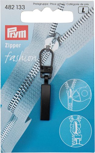 Prym Fashion-Zipper Classic, schwarz Karte 1 Stk.