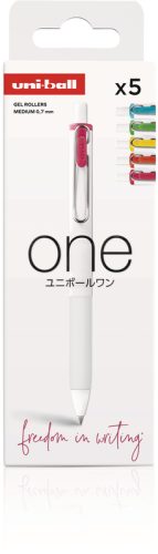 UNI-BALL Gel-Roller ONE 0.7mm UMNS/07/5 PF neon colors