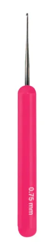 Comair Str&auml;hnennadel mit Halter 0,75 mm pink