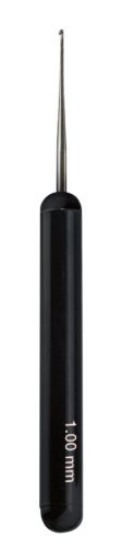 Comair Str&auml;hnennadel mit Halter 1,00 mm schwarz