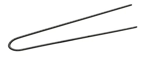 Comair Lockennadeln geriffelt schwarz 72 mm 500 Stk.