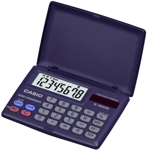 CASIO Taschenrechner SL-160VER-SA