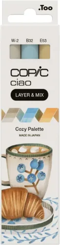 COPIC Marker Ciao 220750305 Cozy Palette 3 St&uuml;ck