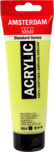 AMSTERDAM Acrylfarbe 120ml 17096642 gelbgr&uuml;n hell 664